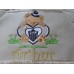 TOALHA DE CAPUZ URSO ATLETICANO APLIQUE